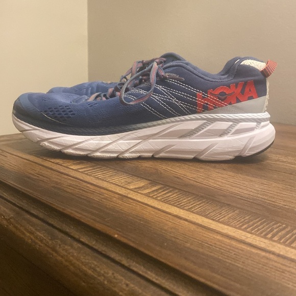 Hoka One One Clifton 6 Men’s Running Shoe Size 9.5 GUC - Picture 2 of 10